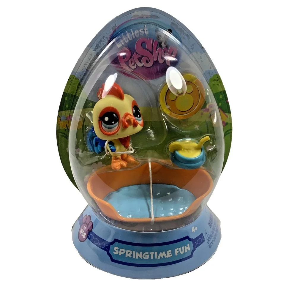 Hasbro Littlest Pet Shop LPS Easter‎ Springtime Fun Set G7 #58 Rooster